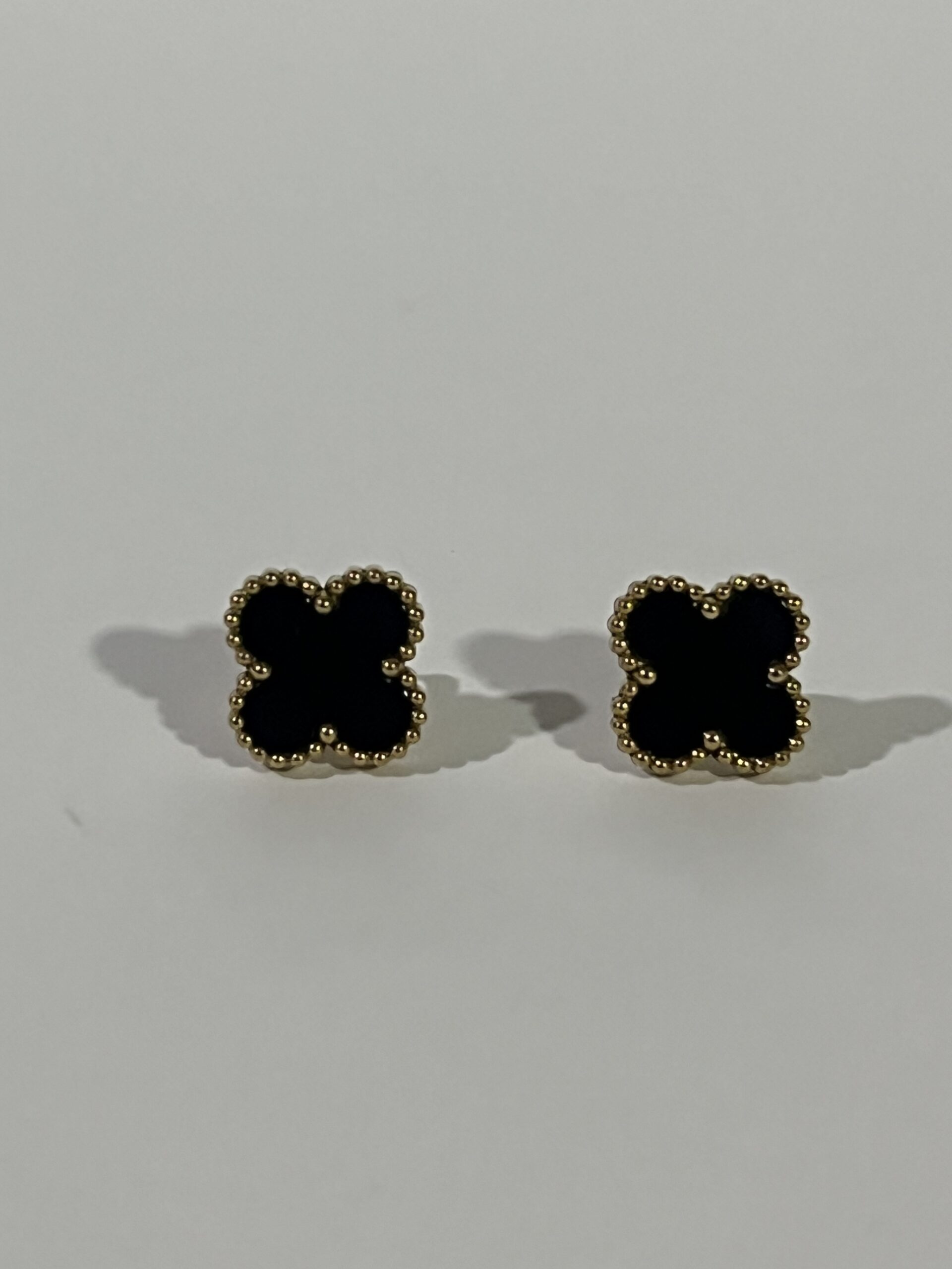 Aretes trebol 4 hojas